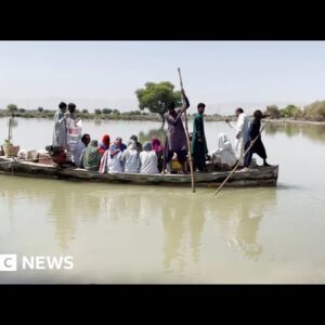 UN calls for billions of dollars in aid for Pakistan following devastating floods - BBC News