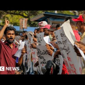Sri Lanka economic crisis triggers government spending cuts - BBC News