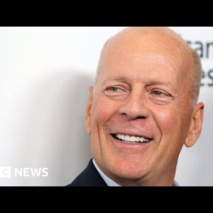 Actor Bruce Willis diagnosed with dementia, family says - BBC News