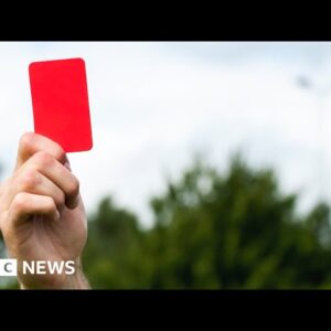 Football referees tell of safety fears at grassroots level - BBC News