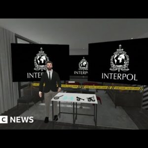 How is Interpol experimenting with policing the metaverse? - BBC News