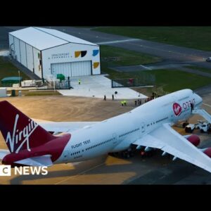 Inside the UK’s first spaceport - BBC News