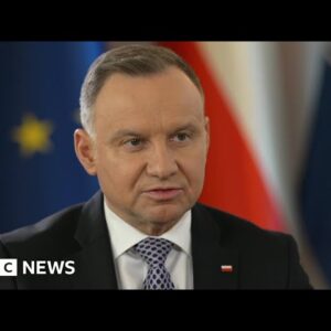 Jets to Ukraine decision ‘not easy’, Poland’s president says - BBC News