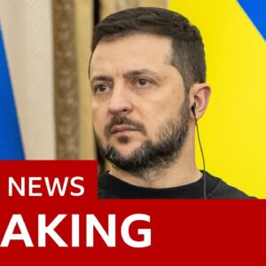 President Volodymyr Zelensky in first UK visit since invasion of Ukraine – BBC News