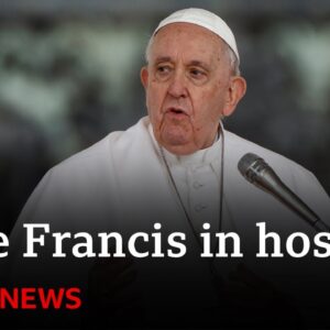 Pope Francis in hospital with respiratory infection - BBC News