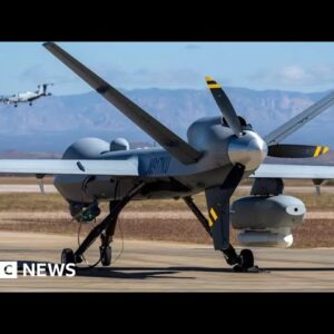 Russia pilots 'reckless' in drone collision, says US - BBC News