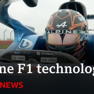 The technology powering the Alpine F1 Team - BBC News