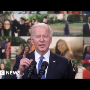 US Supreme Court deliberates student loan forgiveness plan - BBC News