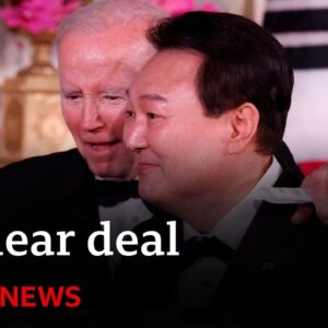 US and South Korea agree key nuclear weapons deal - BBC News