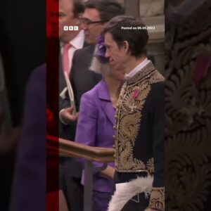 The seven most eye-catching outfits at King Charles's Coronation #Shorts #Coronation #BBCNews