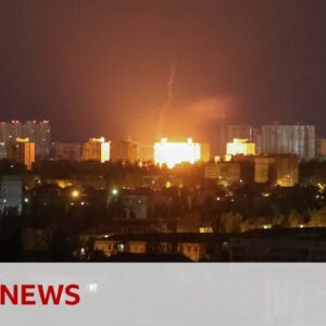 Ukraine’s Kyiv faces fourth missile attack from Russia in eight days – BBC News