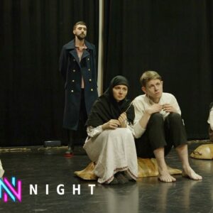 Eurovision: Ukrainian refugees bring their history to life at Liverpool festival - BBC Newsnight