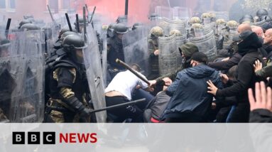 Nato to send 700 more troops to Kosovo after clashes – BBC News