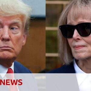 Jury finds Trump sexually abused writer in New York department store - BBC News