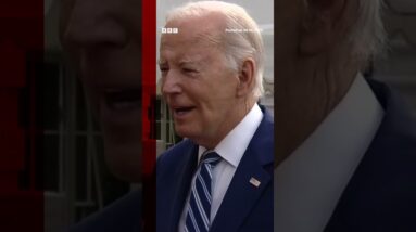 Biden says Putin is losing 'the war in Iraq'. #shorts #bbcnews #russia #us #ukraine
