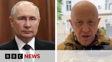 Putin vows to punish mercenaries as Wagner leader calls for rebellion against army – BBC News