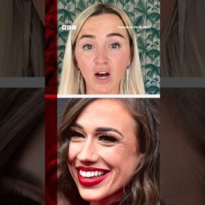 YouTuber Colleen Ballinger writes song to respond to accusing fans. #Shorts #YouTube #US #BBCNews