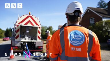 Water company supplying millions of Britons could collapse - BBC Newsnight