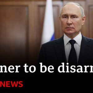 Wagner to hand over military hardware to Russia - BBC News