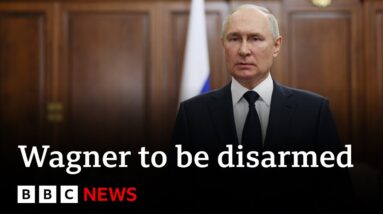 Wagner to hand over military hardware to Russia - BBC News
