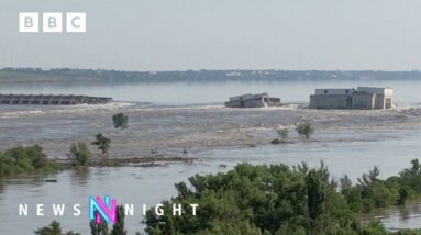 What caused the Ukraine dam breach? - BBC Newsnight