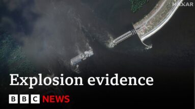 What we know about Ukraine dam explosion evidence - BBC News