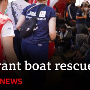 European Migrant Crisis: The teenagers risking it all to cross the Med - BBC News