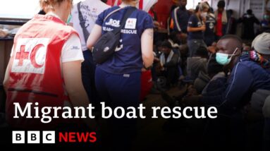 European Migrant Crisis: The teenagers risking it all to cross the Med - BBC News