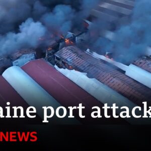 Russia says ships heading for Ukrainian ports potential military targets – BBC News