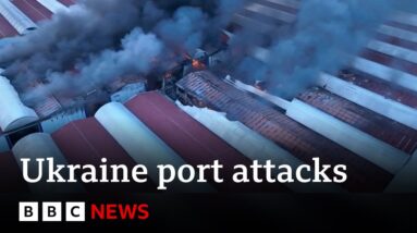Russia says ships heading for Ukrainian ports potential military targets – BBC News