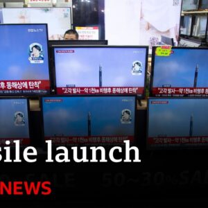 North Korea fires intercontinental ballistic missile as US tensions grow - BBCNews