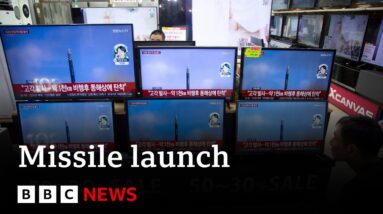 North Korea fires intercontinental ballistic missile as US tensions grow - BBCNews