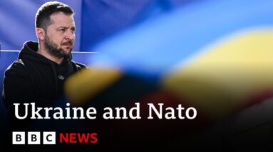 Nato summit: Allies refuse to give Ukraine timeframe on joining - BBC News