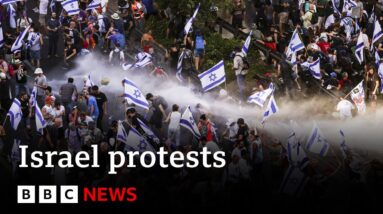Israel passes reform law despite mass protests - BBC News