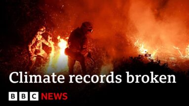 Climate change: Broken records leave Earth in 'uncharted territory' - BBC News