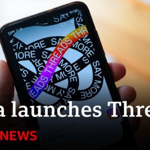 Meta launches Twitter 'rival' Threads - BBC News