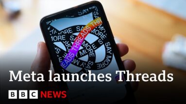 Meta launches Twitter 'rival' Threads - BBC News