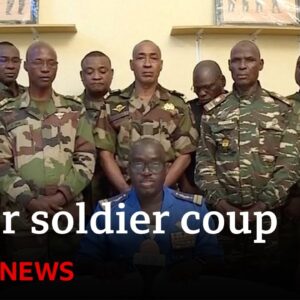 Niger soldiers declare coup on national TV – BBC News