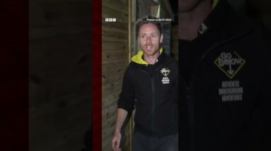 Inside the ‘world’s deepest’ hotel, 1,375ft underground #Shorts #Wales #BBCNews