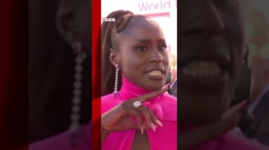Stars took to the pink carpet for the Barbie Movie premiere in Los Angeles #Barbie #Shorts #BBCNews