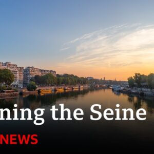 Paris Olympics to see swimming in River Seine to return after 100 years - BBC News