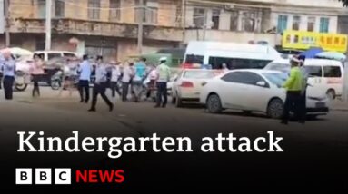 Six die after China kindergarten stabbing - BBC News