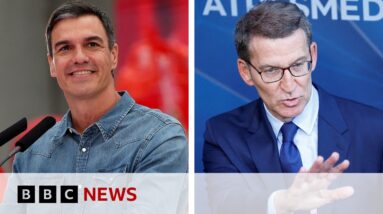 Spain election voting underway - BBC News