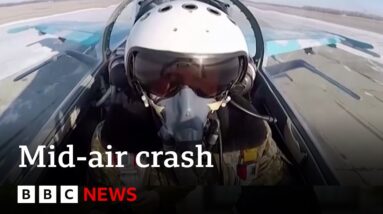 Ukraine war: Fighter ace and two other pilots killed in mid-air crash - BBC News