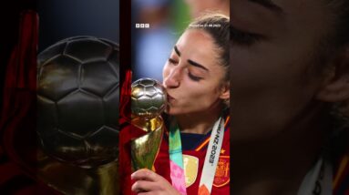 Spain’s captain was told after the World Cup final that her dad had died. #Shorts #BBCNews