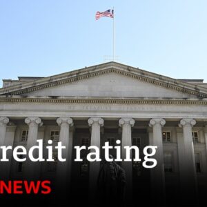 Fitch strips US of top credit rating after debt row – BBC News