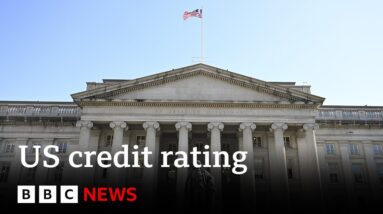 Fitch strips US of top credit rating after debt row – BBC News