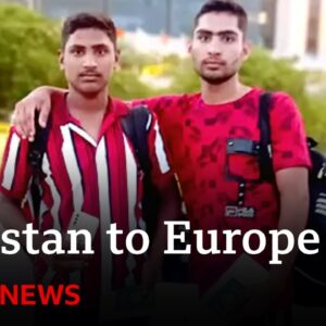 Why Pakistan citizens are taking the dangerous route to Europe - BBC News