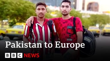 Why Pakistan citizens are taking the dangerous route to Europe - BBC News