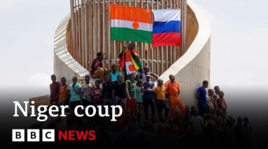 Niger President Mohamed Bazoum calls on US for help after coup – BBC News